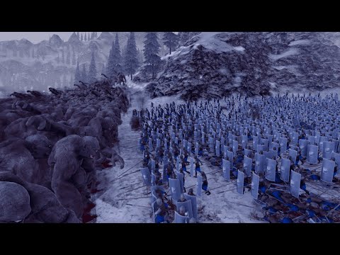 1.000 GIANT CYCLOPS vs 10.000 SPERMANS - Ultimate Epic Battle Simulator