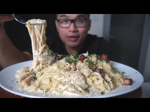 CREAMY CHICKEN ALFREDO PASTA. Recipe