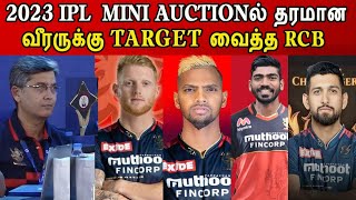 5 Players RCB Set To Target In IPL 2023 | RCB Team Target Players 2023 IPL Mini Auction, Virat Kohli