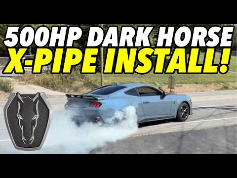 2024 Ford Mustang Dark Horse 5.0L V8 w/ X-PIPE INSTALL!