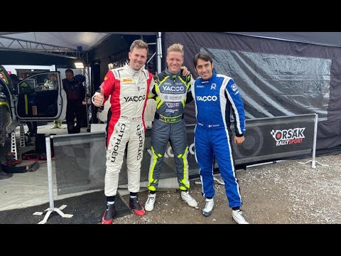 Rallye de Croatie 2022, avec les équipages Yacco