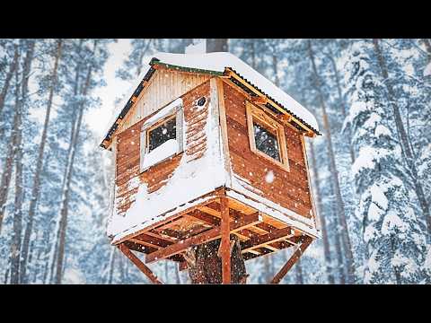 ДОМИК на ДЕРЕВЕ ВСКРЫЛИ и ОБОКРАЛИ! - 24 часа бушкрафт