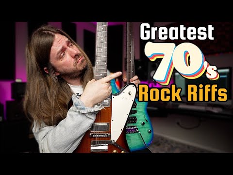 Top 20 Greatest 70s Rock Riffs EVER!