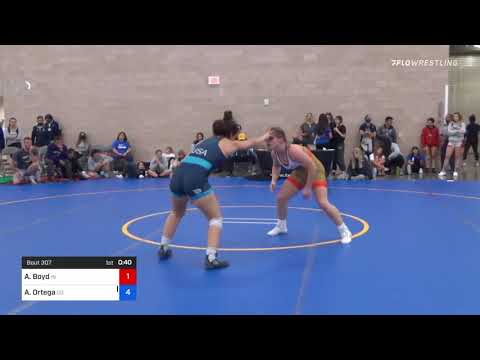 65 Kg Rr Rnd 1 - Alara Boyd, IN Vs Ashlynn Ortega, CO