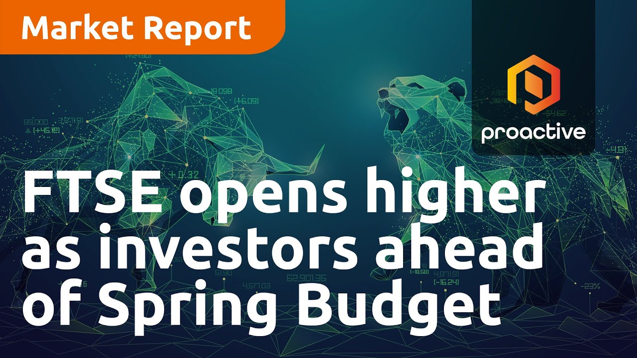 FTSE opens higher as investors anticipate Spring Budget - Market Report