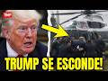 🚨 TRUMP SE ESCONDE EN SU BUNKER Y CANCELA TODO POR TRES DÍAS!