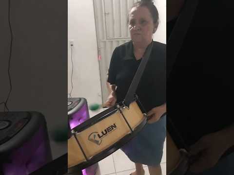 #sigo feliz #tocando e #louvando a #Deus #Maria valdenice #de morada nova Ceará #Zabumbeira tecla