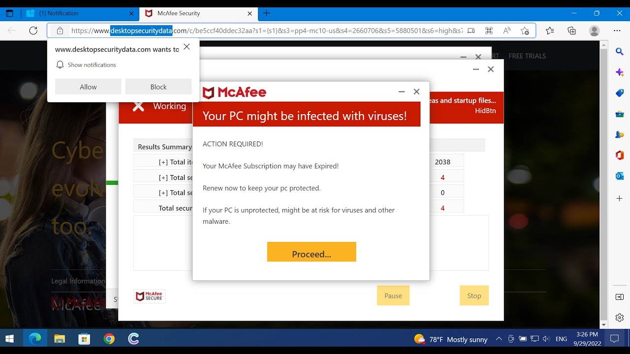 Desktopsecuritydata.com online scam (removal guide).