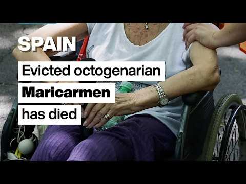 Maricarmen, the 87-year-old woman whose eviction shook Spain, dies