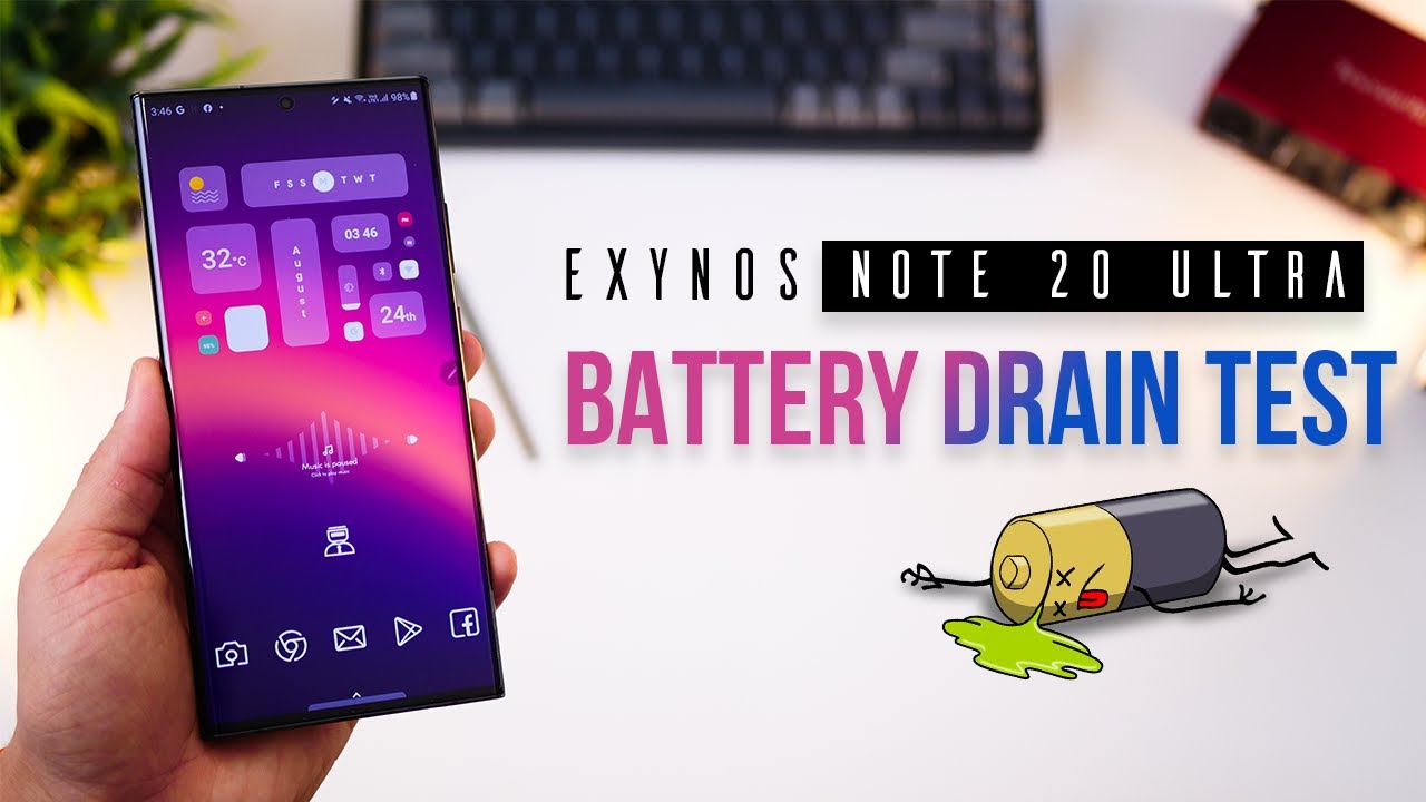 Galaxy Note20 Ultra (Exynos) - Battery Performance and Drain Test (120Hz Adaptive)