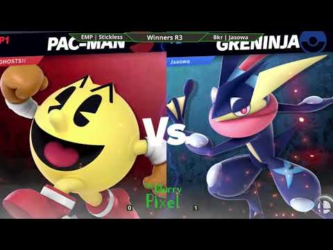 The Blurry Pixel Weekly #11 - Stickless (Pacman) vs. Jasowa (Greninja)