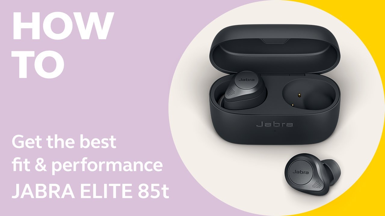 Jabra Elite 85t True Wireless Bluetooth Earbuds, Titanium Black  615822013864