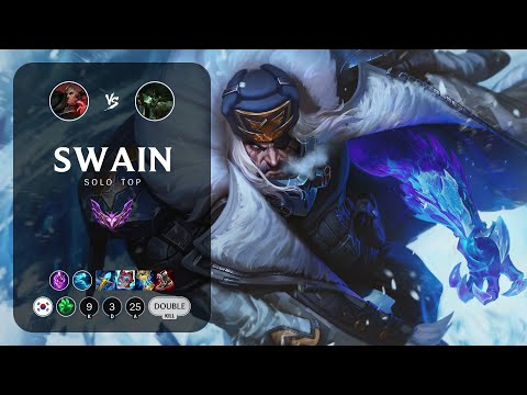 Swain Top vs Warwick - KR Master Patch 13.12