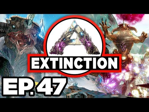 ARK: Extinction Ep.47 - HIGH LEVEL GIGANOTOSAURUS DINOSAURS TAME ATTEMPT (Modded Dinosaurs Gameplay)