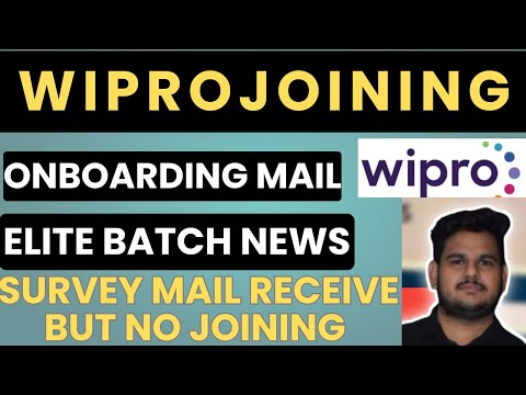 Wipro Onboarding Update news