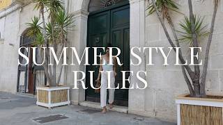 Low Effort, INTERESTING Summer Styling Tips (ie; when it's too hot to wear clothes)