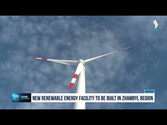 Jambıl ilinde enerji depolama sistemli rüzgar enerji santrali kurulacak