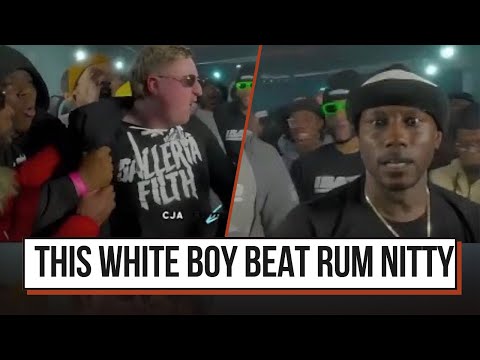 THIS WHITE BOY BEAT RUM NITTY 🤯| RUM NITTY VS CJA | REACTION