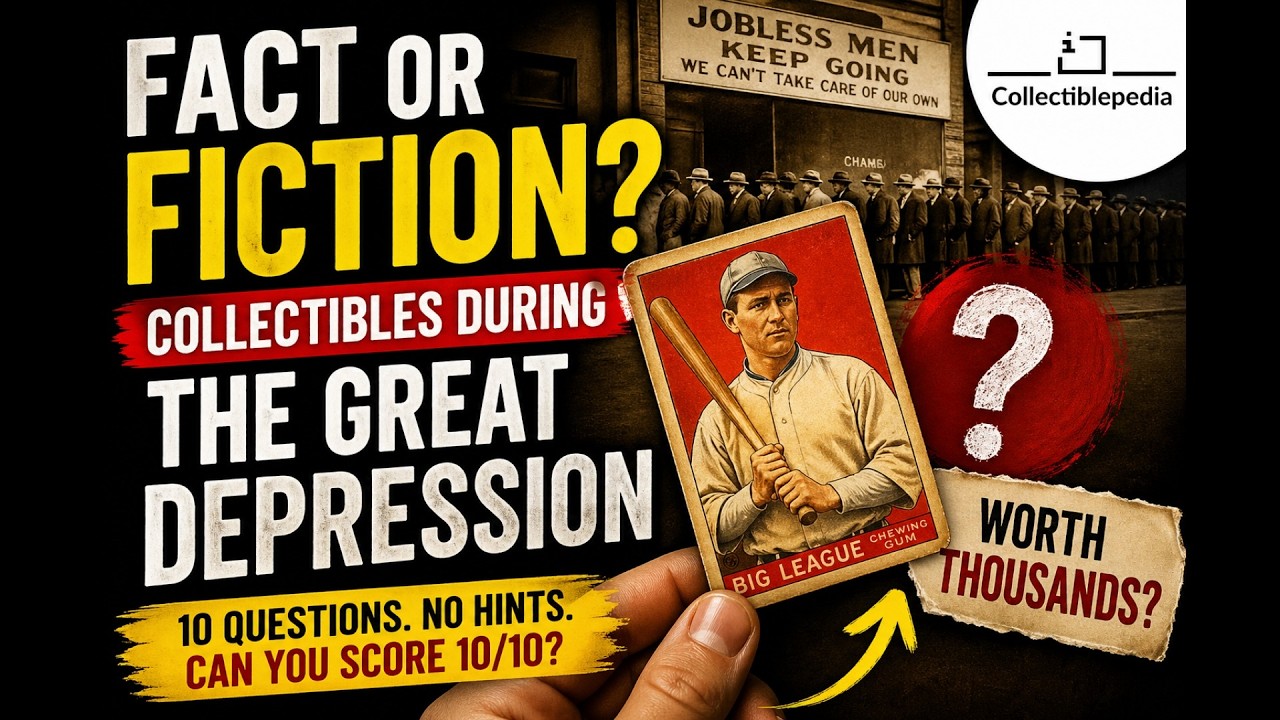 Fact or Fiction: Great Depression Collectibles &mdash; Can You Score 10/10? 🧠💰
