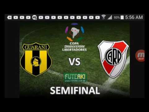 guarani PAR 0 x 2 river plate e melhores momentos