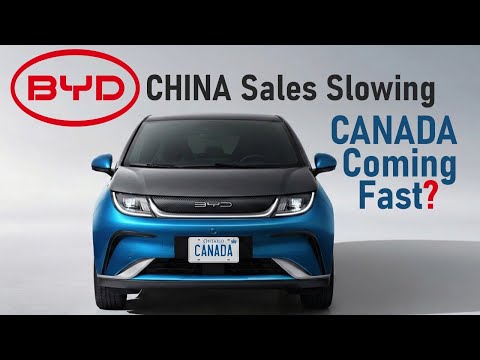 BYD Update - China Sales Slowing, Canada Sales Coming Fast?