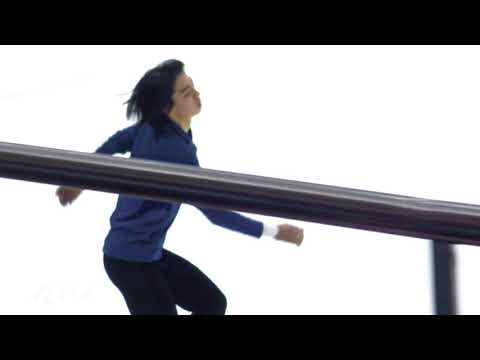 JunHwanCha(차준환) Free Skating(FS) warm-up 4K 171203 KB금융 피겨스케이팅 코리아 챌린지 2차