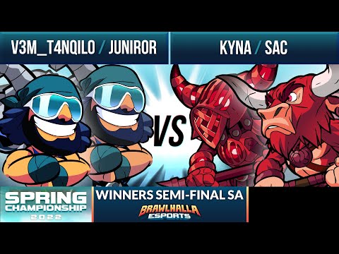 V3m T4nquilo & Juniror vs Kyna & SAC - Winners Semi-Final - Spring Championship 2022 - SA 2v2