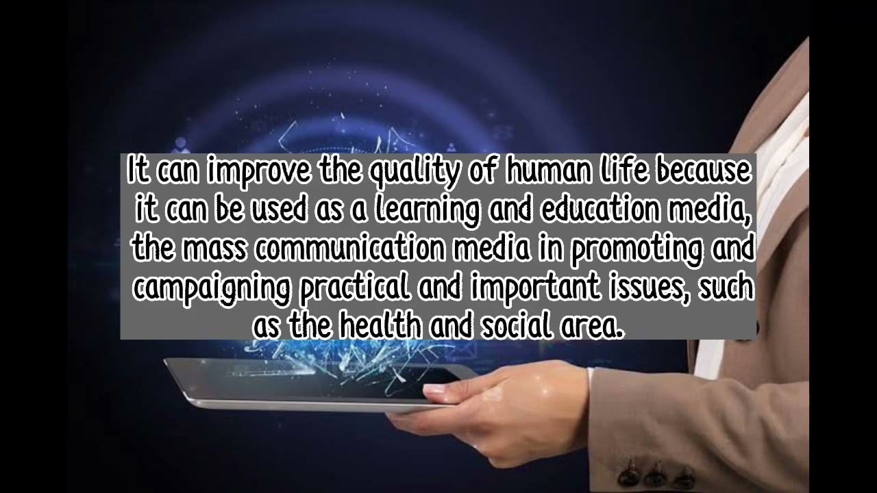 THE IMPORTANCE OF ICT IN OUR DAILY LIVES