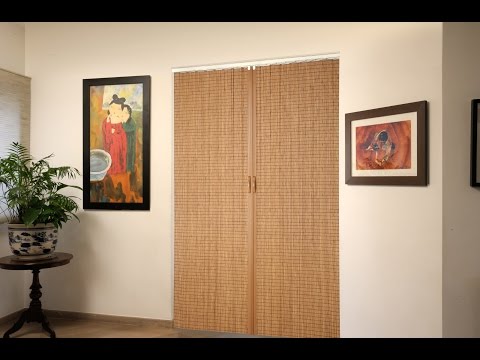 Bamboo Folding Door