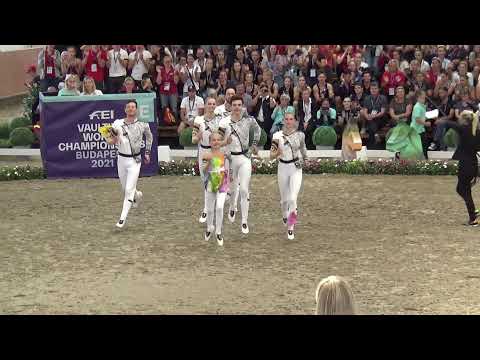 Vaulting WM 2021 - Doppel-Weltmeister Team Fredenbeck / GER - Kür/Free