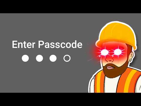 I will guess your passcode...