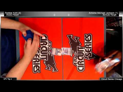 ARG Chicago 2014 CFV Top 4 -  Robbie Kohl (Shadow Paladin) VS Antoine Jackson (Bermuda Triangle)