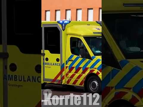#INFECTIE /#CBRN #Ambulance 01-302 Ambulancezorg #Groningen met #spoed #throwbackthursday #RTW
