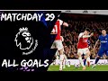 All premier league goals from matchweek 29 |2023/24  [30 Goals] English Commentary