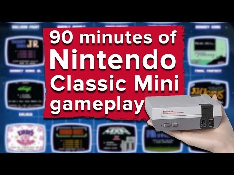 90 minutes of Nintendo Classic Mini: NES gameplay - Live stream