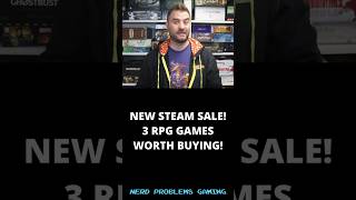 3 Must Buy RPGs In This NEW Steam Sale!