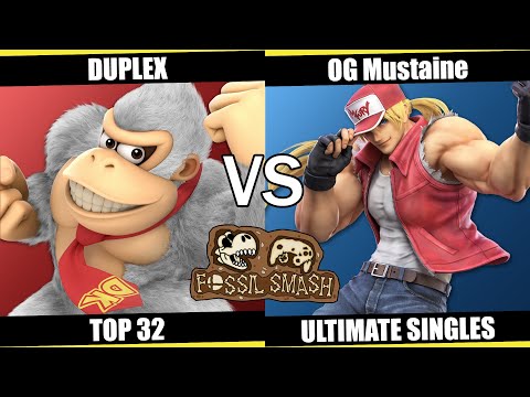 Fossil Smash 2023 Top 32 - Duplex(Donkey Kong) Vs. OG Mustaine(Terry) SSBU Ultimate Singles