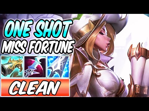*ONE-SHOT* MISS FORTUNE MID FULL LETHALITY PRESTIGE | Build & Runes | League of Legends | Season 12