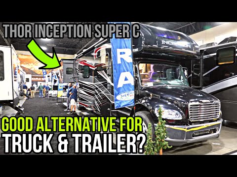 2023 Thor Inception Super C Motor Coach // Is This Cheaper Than A HD Truck & Fifth Wheel???