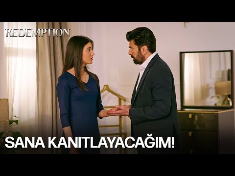 Orhun caresses Hira's wounded hands... ❤️ | Redemption Episode 104 (EN SUB)