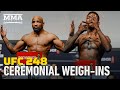 UFC 248 Ceremonial Weigh-In Highlights - MMA Fighting