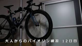 大人から始めるバイオリン 43歳 バイオリン12日目