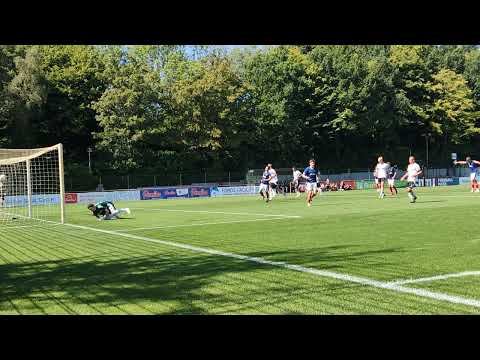 16.08.2025: Holstein Kiel II vs.  Preußen Reinfeld Louis Köster Foulelfmeter zum 1:0