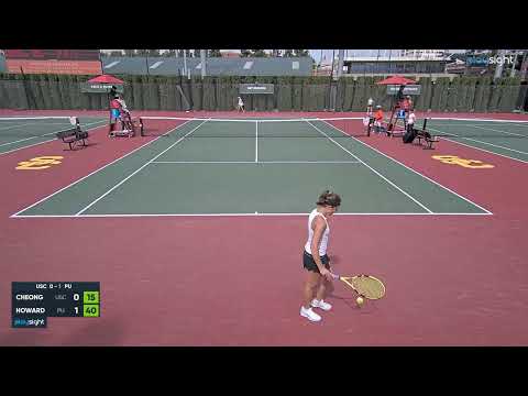 Naomi Cheong v Zoe Howard - USC v PRINCETON - 18.03.23