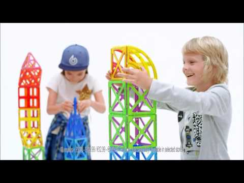 Magformers Rectangle 12PC Rinkinys rinkinys video