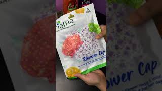 Bath essentials haul from nykaa /fiama di wills product/ Shower cap/shower gel/ hair wrapper