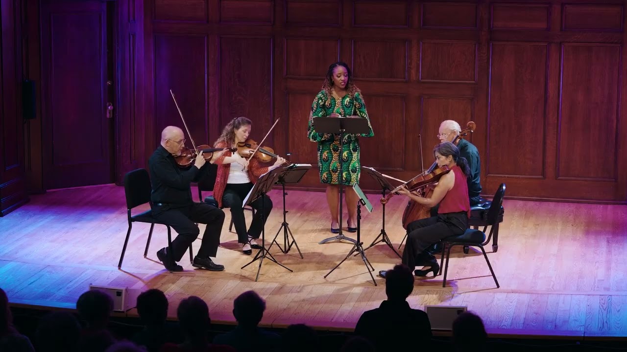 Augusta Read Thomas: Upon Wings of Words. Arianna String Quartet and Meroë Khalia Adeeb. MOCM 2026