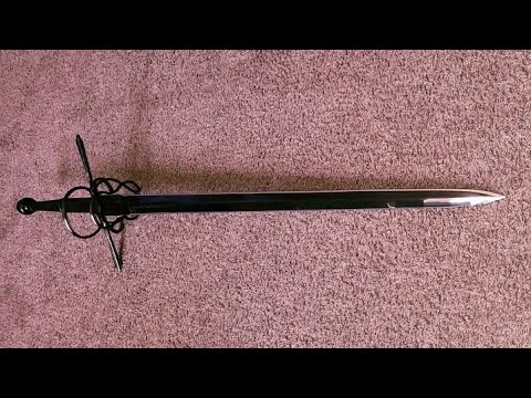 First impressions on Cold Steel La Fontaine Sword Of War (made by Windlass)