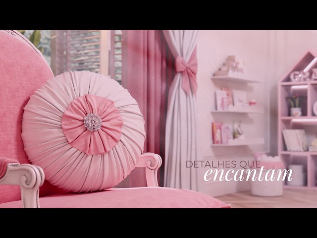 QUARTO DE BEBÊ PRINCESA CLÁSSICA (COMPLETO)
