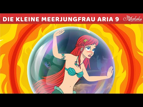 Die Kleine Meerjungfrau Folge 9 - Das große Feuer | Gute nacht geschichte für kinder